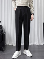 Mens Formal Black Trouser Korean Pant