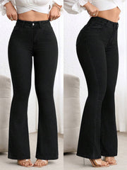 Womens Denim Boot Cut Jeans For Everyday Wear