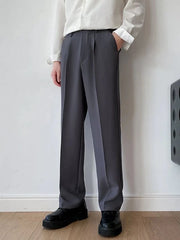 Mens Formal Gray Trouser Korean Pant