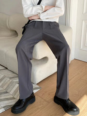 Mens Formal Gray Trouser Korean Pant