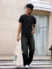 Mens Silver Shaded Whisker Jeans