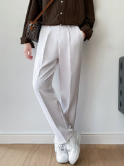 Mens Formal White Trouser Korean Pant