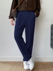 Mens Formal Blue Trouser Korean Pant