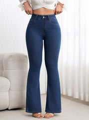 Womens Denim Boot Cut Jeans For Everyday Wear