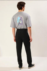 City Look mom fit Denim Jeans(men's Mom fit Black)