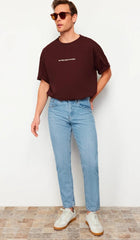 Men's mom fit Denim Jeans(Men's Mom fit ice)