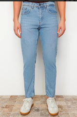 Men's mom fit Denim Jeans(Men's Mom fit ice)