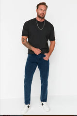 Men's Comfy Design Mom fit Denim Jeans(Men's Mom fit Stone)