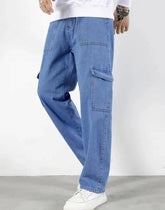 Elegant & Stylish Mens 6 pockets Mom Fit Jeans
