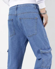 Elegant & Stylish Mens 6 pockets Mom Fit Jeans