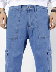 Elegant & Stylish Mens 6 pockets Mom Fit Jeans