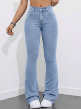 Fency Boot Cut Denim jeans(Boot cut Ice)