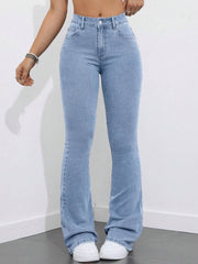 Fency Boot Cut Denim jeans(Boot cut Ice)