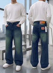 Men's Premium Super Baggy Whisker Jeans