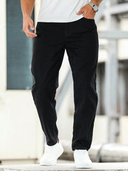 Mens Black Mom Fit Jeans For Everyday Fashion