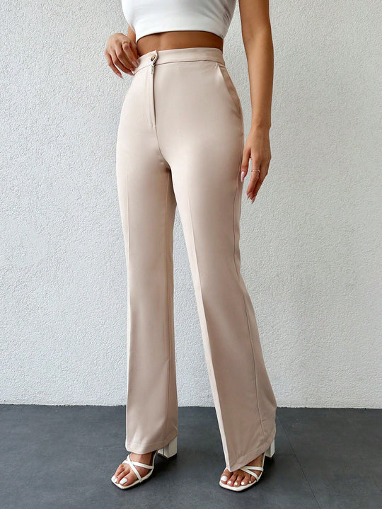 Womens korean Formal Pleated Pants