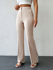 Womens korean Formal Pleated Pants