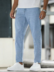 Modern Wear Elegant Mens Mom Fit Jeans