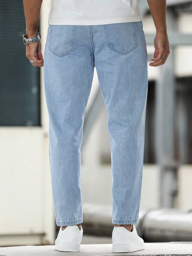 Modern Wear Elegant Mens Mom Fit Jeans