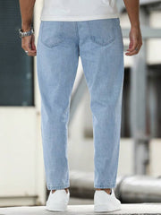 Modern Wear Elegant Mens Mom Fit Jeans