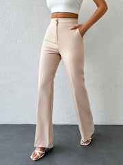 Womens korean Formal Pleated Pants