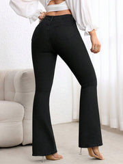 Womens Denim Boot Cut Jeans For Everyday Wear