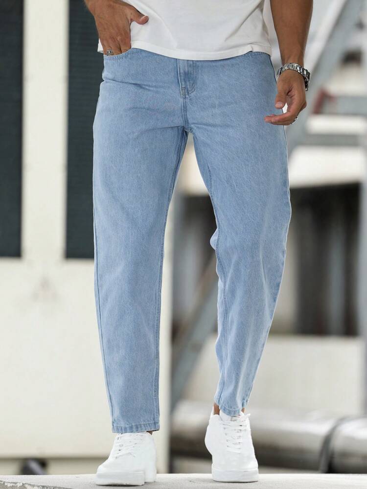 Modern Wear Elegant Mens Mom Fit Jeans