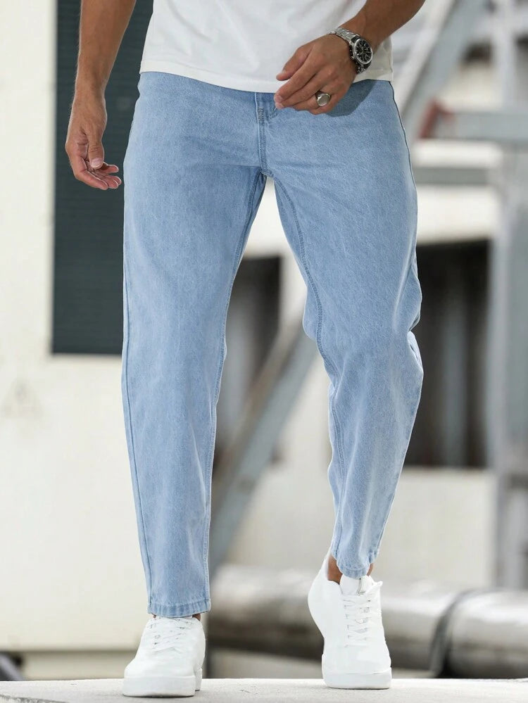 Modern Wear Elegant Mens Mom Fit Jeans