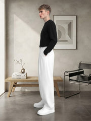 Premium Korean Style Pleated Formal Pants