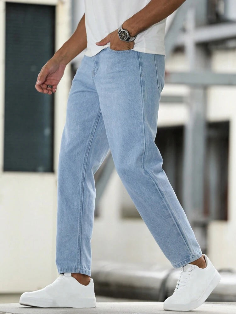 Modern Wear Elegant Mens Mom Fit Jeans