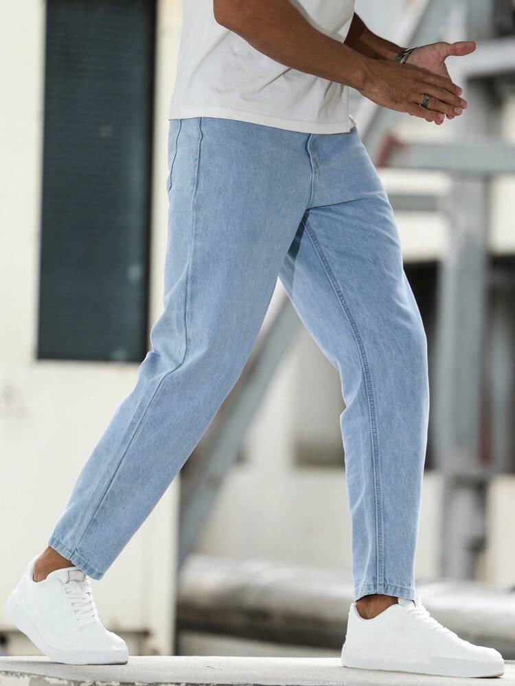 Modern Wear Elegant Mens Mom Fit Jeans