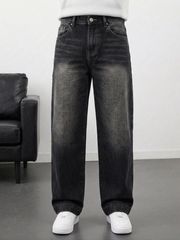 Tint Black Whisker Jeans