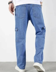 Elegant & Stylish Mens 6 pockets Mom Fit Jeans