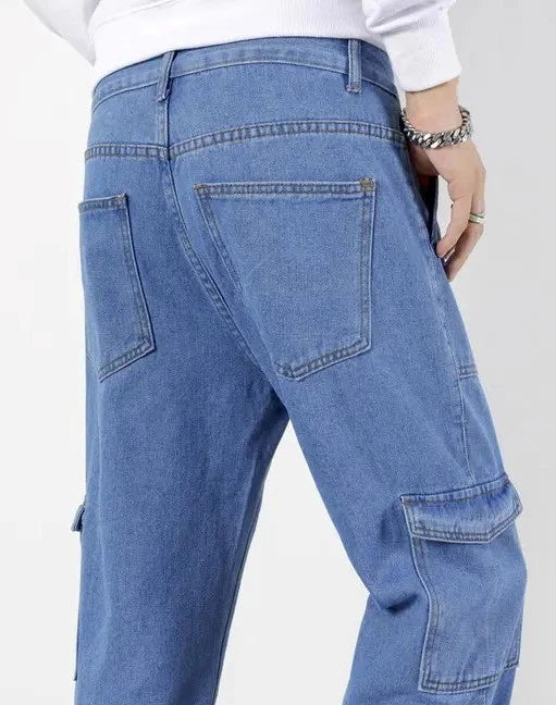 Elegant & Stylish Mens 6 pockets Mom Fit Jeans